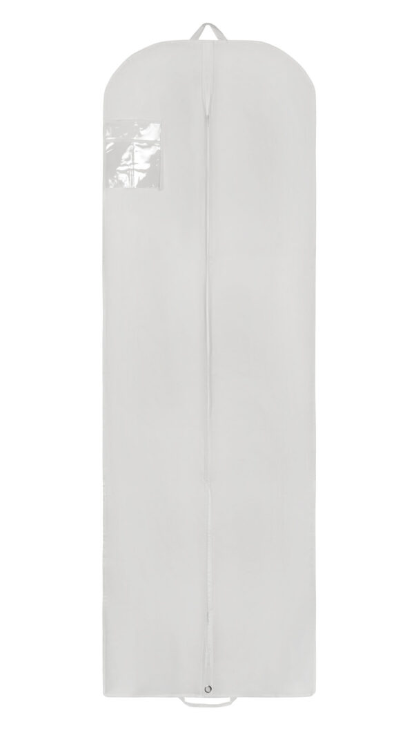 EXTRALARGE WEDDING DRESS GARMENT BAG WITH EXTRA SPACE FOR THE TRAIN | Product number: W009